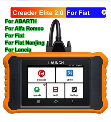 Alati za automobile: Novo - LAUNCH X431 Creader Elite 2.0 za FIAT grupu– profesionalni OBD2 — 1