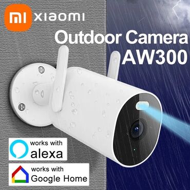 комплект наружного видеонаблюдения: Наружная камера от Xiaomi Global Smart Outdoor Camera AW300 IP66