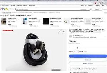 Druga oprema za računare i laptopove: DisplayPort kabl - Konektori: DisplayPort muški na DisplayPort muški — 9