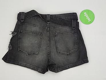 black jeans short: Szorty damskie, rozmiar M — 3