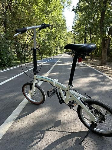 чиф киф: Корейский Складной городской велосипед (20”/16” колеса — 2