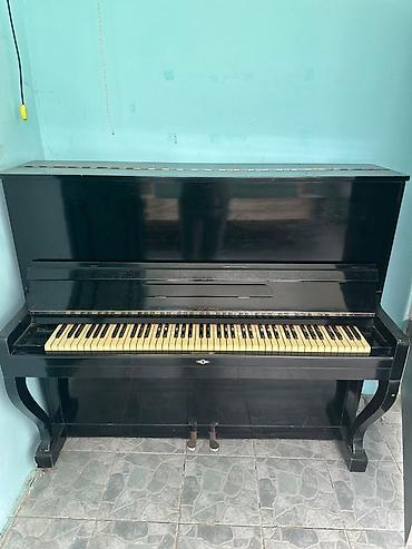 Musiqi alətləri: Upright pianino – akustik, klassik dizayn * Korpus: parlaq qara lak — 1