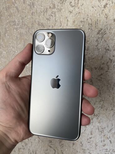 Apple iPhone: IPhone 11 Pro, Б/у, 64 ГБ, Space Gray, Чехол, Коробка, 78 %