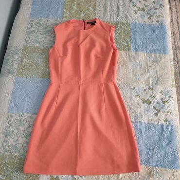 зимний платья: Бальное платье, Короткая модель, цвет - Оранжевый, S (EU 36), В наличии