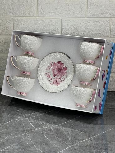 gəlincik dəstləri: Çay dəsti, 6 nəfərlik