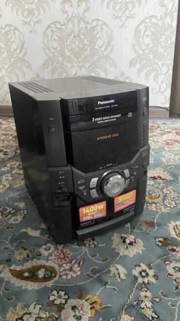 магнитолы на машину: Музыкальный центр Panasonic SA-VK62D - Мощность: 1400 Вт (наклейка на