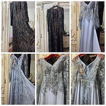 Вечерние платья: Вечерние платья, полная длина. 1) Черное платье:брала за 18000т отдам — 6