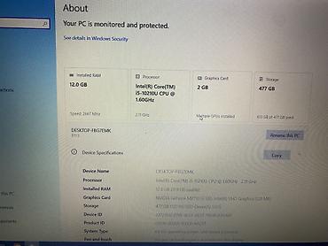 asus 5s pro: Lenovo noutbuk – 15.6" ekranlı, tam ölçülü klaviatura və böyük — 5