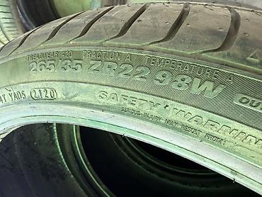 40000: 265/35/22 4 шт комплект Новый фирма Kumho год 2021 40000 сом за 4 шт — 3