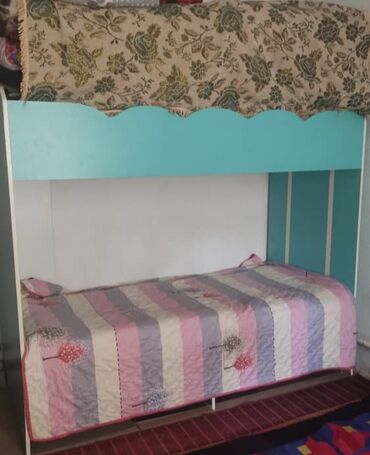 детский мебель бишкек: Двухъярусная кровать, Для девочки, Для мальчика, Б/у