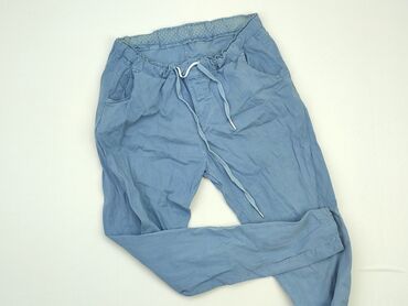bluzki jeansowa z falbankami: Jeansy, S, stan - Dobry