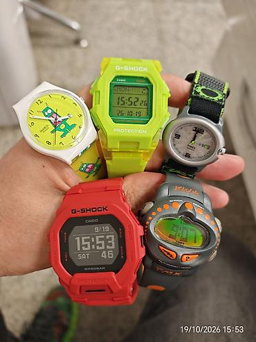 компасы: Спорттук сааттар саат, Casio (G-Shock), Альтиметр, Барометр, Компас, Суу өткөрбөөчү, Асыл нуска, Эркектердики, Колдонулган — 4