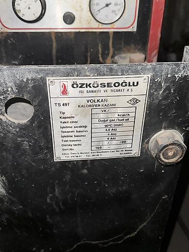 generator dizel: Özköseoğlu “Volkan” mazot dizel ve qaz forsunkali brülörlü sənaye — 10