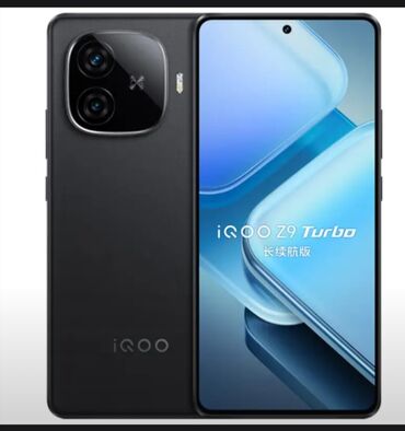 Vivo: Vivo iQOO Z9 Turbo, 256 GB, rəng - Qara, İki sim kartlı
