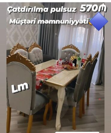 mebel instagram bakı: Masa və oturacaq dəstləri