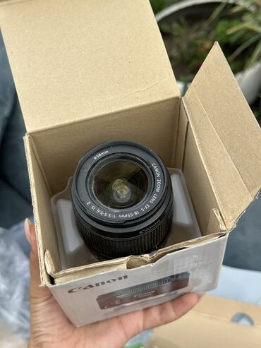 автомобильные камеры: Объектив Canon EF-S 18–55mm f/3.5–5.6 III Продам универсальный