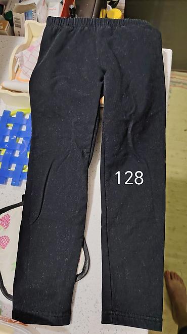 ljubicaste helanke: 128 paket Duks i farmerke 134 - Helanke: svetloružičaste, elastičan — 8