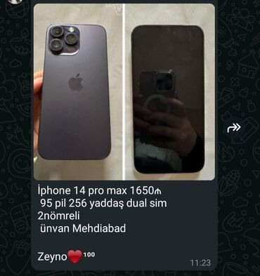 Apple iPhone: IPhone 14 Pro Max, Qara