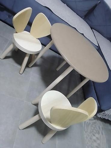 Setovi stolova i stolica: Zeka mis stolice fi26cm 3000din zeka mis fi 30 3100din kruna — 38