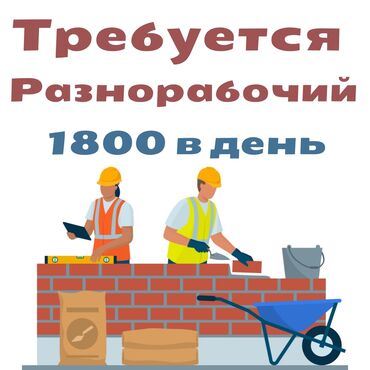 неполный рабочий: Требуется Разнорабочий, Оплата Еженедельно, Более 5 лет опыта