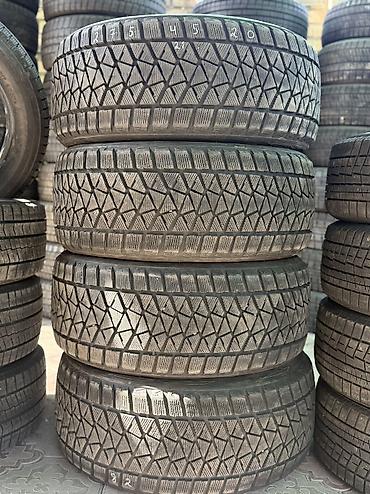 Шины 275 / 45 / R 20, Зима, Б/у, Комплект, Легковые, Япония, Bridgestone