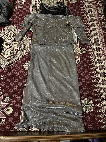 Qadın geyimləri: Gümüşü parıltılı iki hissədən ibarət dəst – Lady Sharm - Brend: Lady — 5