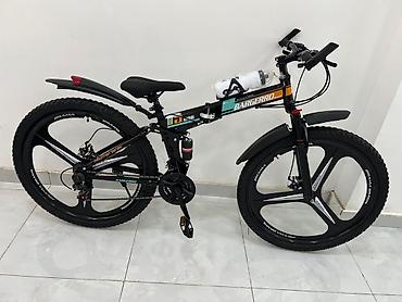 İdman velosipedləri: BARGERRO 686 qatlanan dağ velosipedi - Qatlanan alüminium çərçivə – — 1