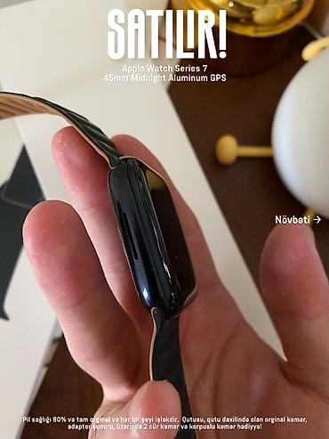 Aksesuarlar: İşlənmiş, Smart saat, Apple, Аnti-lost — 9