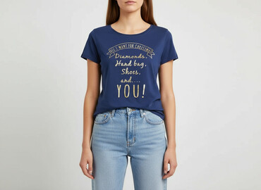kiabi t shirty: Peacocks, Футболка жіноча, розмір L