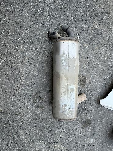 e46 katalizator: Avtomobil səsboğucu (arxa rezonator/muffler) - Material: metal — 2