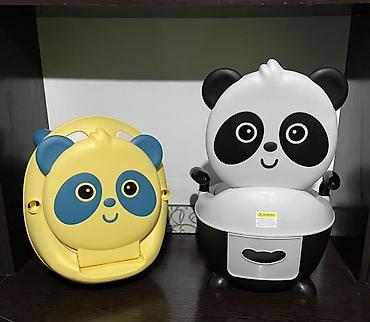 banda panda: Детский горшок «Панда» - Модель с мультяшной спинкой-пандой — 9