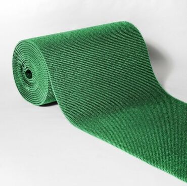 Вешалки: Придверный коврик Новый, Наружний, Прямоугольный, цвет - Зеленый
