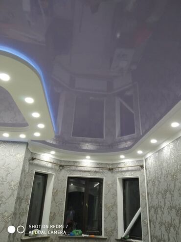 Натяжной потолок: Натяжной потолок Глянцевое, Матовое, 3D потолки Гарантия, Бесплатная консультация, Бесплатный замер — 4