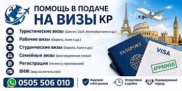 Профессиональная помощь в оформлении виз КР и сопутствующих