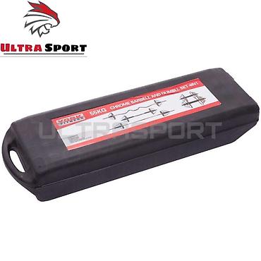 Гантели: Гантели+штанга с кейсом 55кг 3в1 🔥 Набор гантелей в кейсе FitTop York — 8