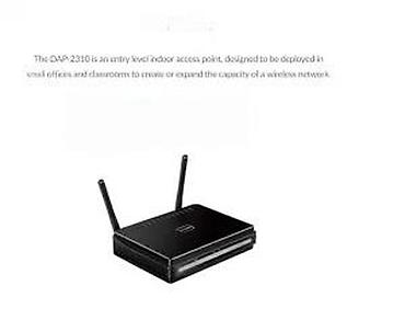 Modemi, ruteri i mrežni uređaji: D-Link DAP-2310 bežična pristupna tačka (Wireless N) - Standardi — 22