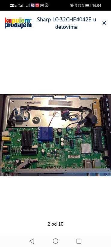 Aksesoari za TV i video: Sharp LC-32CHE4042E – delovi Rastavljen LCD TV Sharp LC-32CHE4042E na lalafo.rs — 3 Aksesoari za TV i video: Sharp LC-32CHE4042E – delovi Rastavljen LCD TV Sharp LC-32CHE4042E — 3