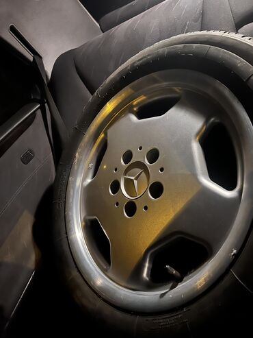 Диски: Литые Диски R 16 Mercedes-Benz, Комплект, отверстий - 5, Б/у