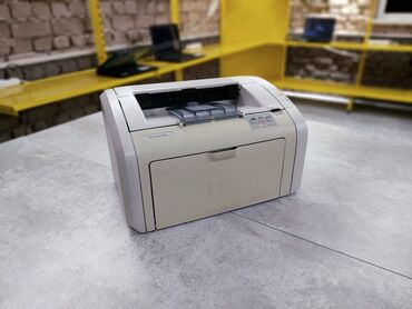 замена картриджей бишкек в Кыргызстан | ПРИНТЕРЫ: Продаётся принтер HP laserJet 1018 для черно-белой распечатки