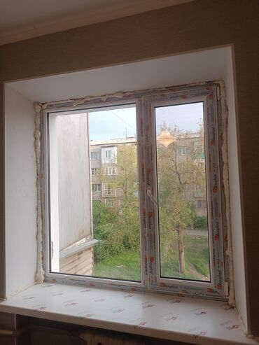 Пластиковые окна на заказ: Пластиковое окно на заказ, Тип окна: Витражные, Мансардные, Панорамные, Бесплатная установка, В рассрочку — 5