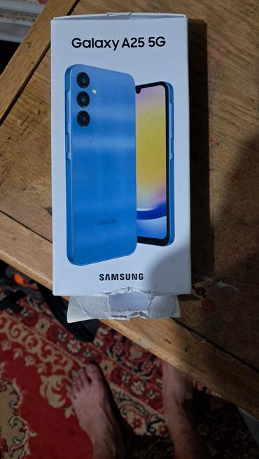 компьютеры 32 гб: Samsung Galaxy A25, Колдонулган, 256 ГБ, түсү - Көгүлтүр, 2 SIM