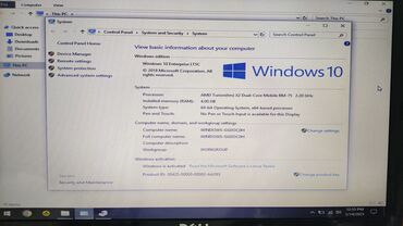 2 el notebook sahibinden: İşlənmiş Dell Inspiron, 15.6 ", AMD A3, 256 GB, Ünvandan götürmə, Ödənişli çatdırılma