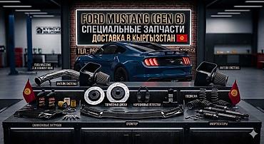 Специальные запчасти Ford Mustang (Gen 6) с доставкой в Кыргызстан