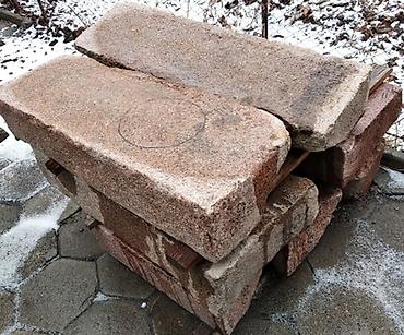 Евробрусчатка: Продаю блоки красного Кордайского гранита 17 шт. вес каждого порядка — 1