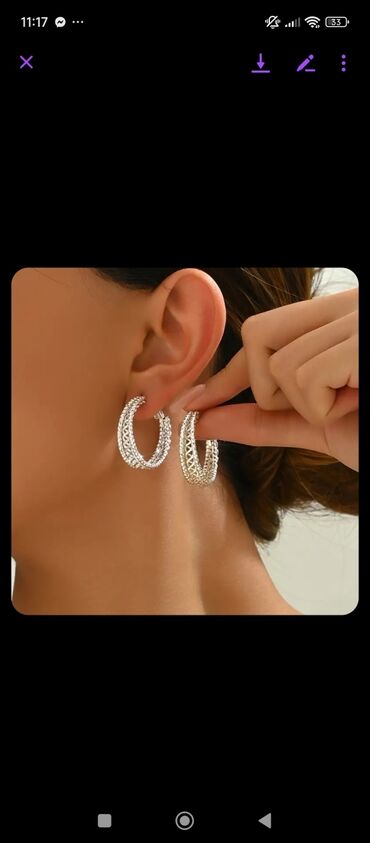 Minđuše: Par 800 din — 12