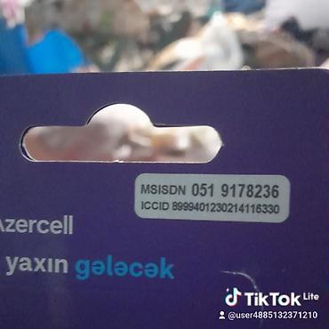 SİM-kartlar: Nömrə: ( 051 ) — 9