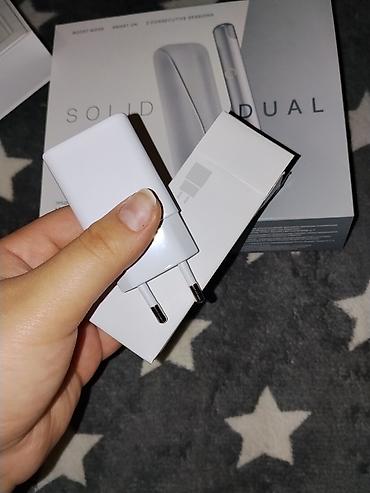 Şəxsi əşyalar: Lil SOLID DUAL (IQOS təqdimatı) – tütün isidən cihaz Qutu tərkibi: - — 7