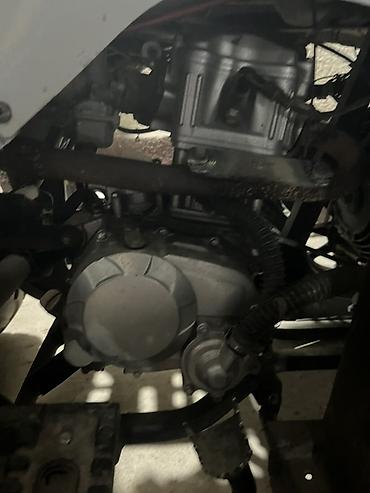 разбор трактора: Квадроцикл Yamaha (белый) с комплектом доработок для бездорожья — 5