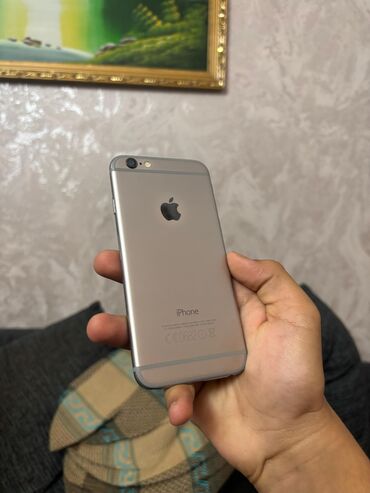 Apple iPhone: IPhone 6, < 16 GB, Matte Silver, Barmaq izi