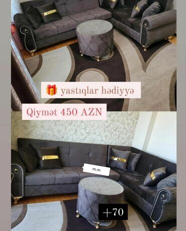 Divanlar: Künc divan, Yeni, Açılmayan, Bazasız, Parça, Şəhərdaxili pulsuz çatdırılma — 5